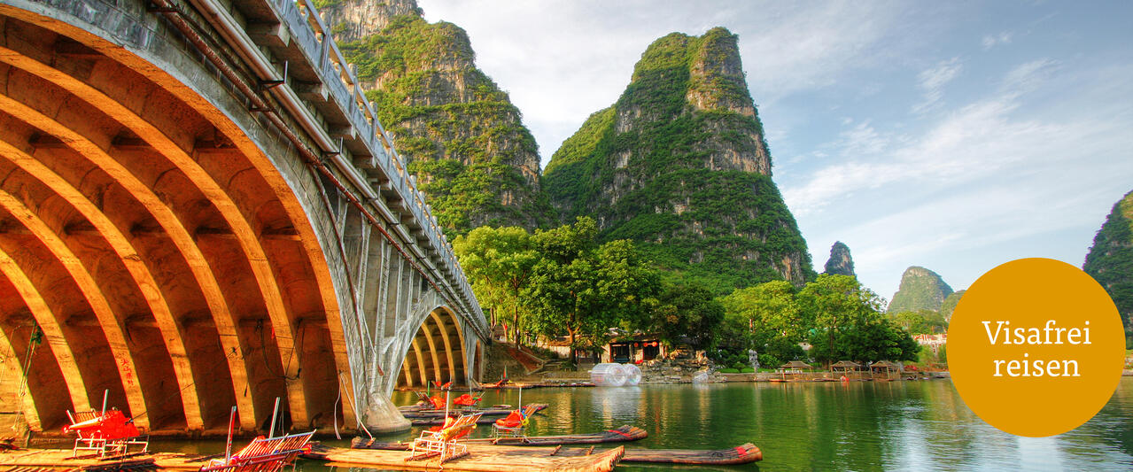 China - Historische Plätze und Naturschönheiten