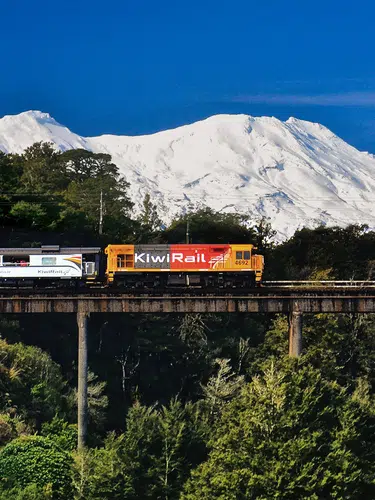 Neuseeland mit der Bahn